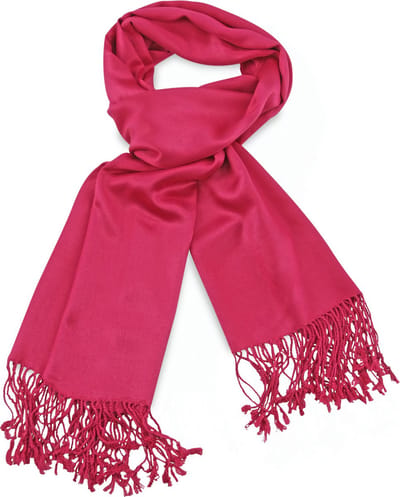 JB Collection - Sjaals - Pashmina fuchsia - fuchsia
