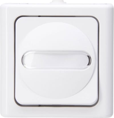 Kopp 560802003 BlueElectric Compleet Knop spatwaterdicht Arctisch-wit 1 stuks 1 stuk(s)