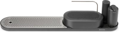 Brabantia SinkStyle Gootsteen Organizer en Zeepdispenser Set - Large - Mineral Infinite Grey