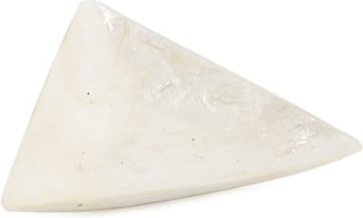 HomeBound by KY | Schaaltje schelp driehoek wit | decoratief schaaltje | schaaltje