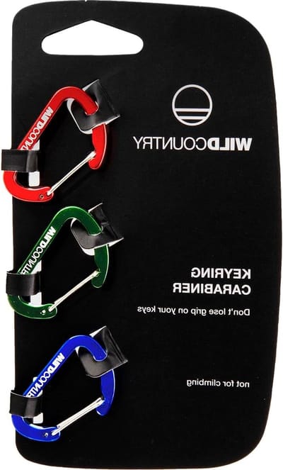 Sleutelhanger Karabijnhaak Set - Mini Haken - Accessoires Bevestigen - Veerbelaste Sluiting - 3.8 cm - Rood Blauw Groen