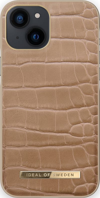 iDeal of Sweden Atelier Case Introductory iPhone 13 Mini Camel Croco