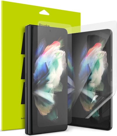 Ringke Dual Easy Wing Screenprotector Display en Voorkant Geschikt voor Samsung Galaxy Z Fold 4