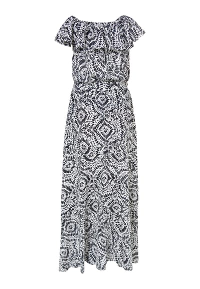 IZIA Maxi-jurk met print Dames zwart
