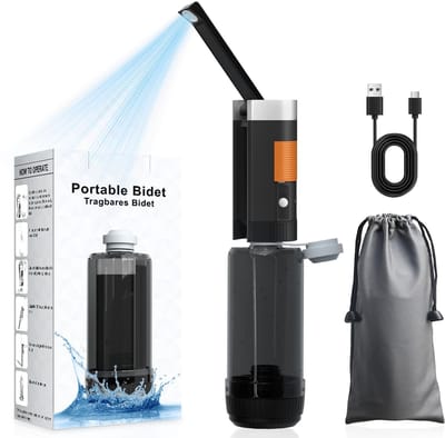 MTTProducts - Portable Bidet - Elektrisch Reis Bidet - USB Oplaadbaar - 400ml Capaciteit - Handheld Toilet Sprayer - Persoonlijke Hygiëne