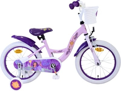 Disney Wish Kinderfiets - Meisjes - 16 inch - Paars
