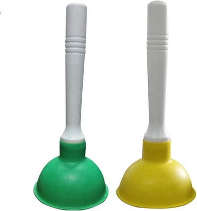 Plunger Kleine Krachtpomp Reiniger Loodgieter Hulpmiddel Ontstopper Gereedschap Korte Kleine Verstopping Verwijderder voor Keuken Gootsteen, Badkamer Toilet, Douche Bad in 4 Inch