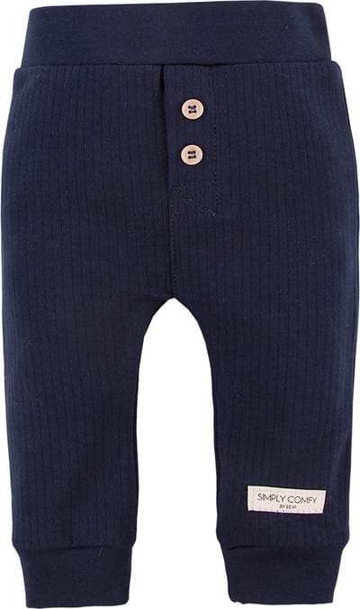 Eevi - Broekje - Donker Blauw - Zonder voetjes - Maat 68 - 4 t/m 6 maanden