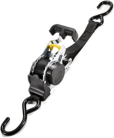 Intrekbare Ratelriem - Zelfoprollende Banden - Vracht Zekeren - Automatische Terugtrekking - 33 Meter - Zwart