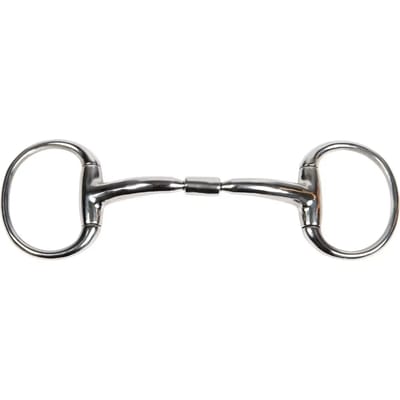 Anatomisch dubbel snaffle bit voor paarden Harry's Horse Roll-R