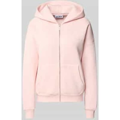 relaxed fit sweatjack met capuchon