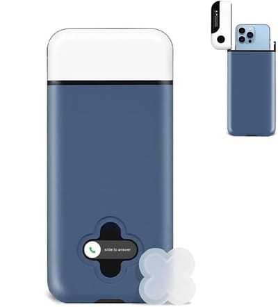 Telefoon Kluis met Tijdslot - Telefoonkluis - Focus Box - Phone Safe - Telefoon kluis - Smartphone Kluis - Telefoon Gevangenis - Timer - Kluis - Opbergdoos - Voor één telefoon - Meer Focus & Zelfdiscipline - Studiehulp - Blauw