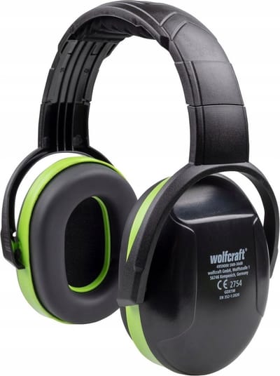 wolfcraft - Gehoorbescherming - 30Db Oorkappen - Gehoorkap PRO - 4959000