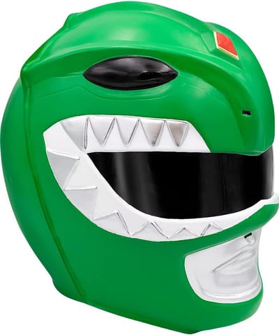 Groene Superhelden Helm voor Volwassenen - Accessoire voor Kostuums, Carnaval en Themafeesten