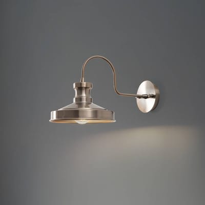 Opviq Wandlamp Berceste, oud messing, metaal, hoogte 23 cm, E27