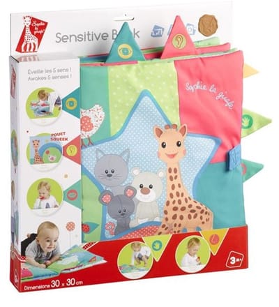 Sophie de Giraf babytextielboekje