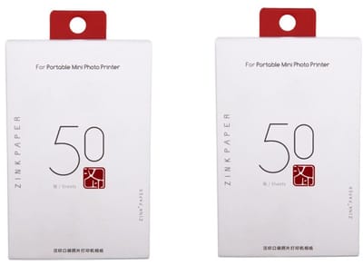 HPRT Zink fotopapier zelfklevend 100 stuks 5x7.6 cm of 2x3 inch