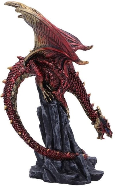Nemesis Now Beeld/figuur - Roepende Draak - Hear Me Roar - Rood - 14,5cm