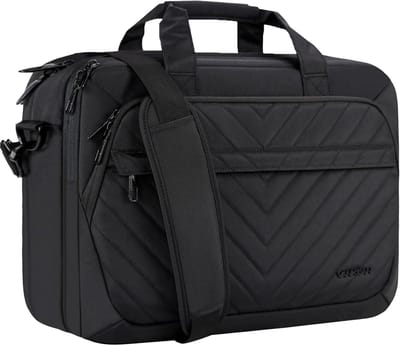 17 inch laptoptas voor zaken en reizen - Waterdicht, TSA-vriendelijk met meerdere vakken