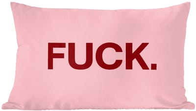 Sierkussens - Kussentjes Woonkamer - 60x40 cm - Statement - Krachtig - Roze