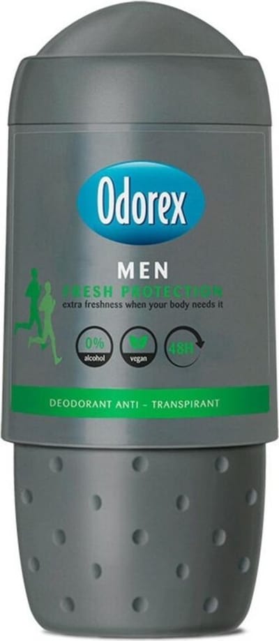 Odorex Deo Roll-on Men - Fresh Protection 50 ml - Voordeelverpakking 12 stuks