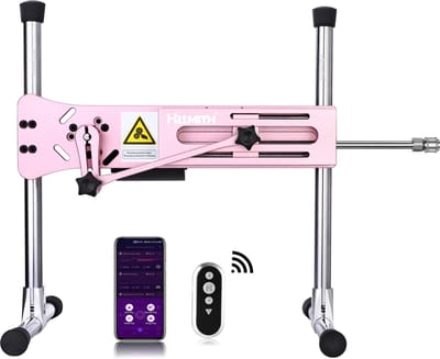 Hismith Pro 1 Sex Machine Roze – Premium Seksmachine & Neukmachine met Smart App – 100W – Inclusief Dildo