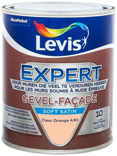 Levis - Expert Gevel Mix - Clear Orange A30 - Mengverf - 1 L