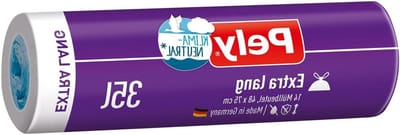 Afvalzakken - Vuilniszakken Prullenbakzakken - Afval Opruimen - Klimaatneutraal - 35 liter 48x75 cm - Zwart