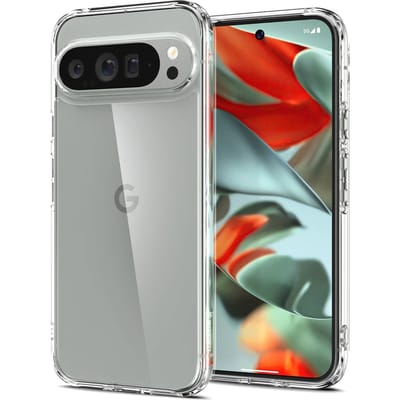 Spigen Ultra Hybrid Hoesje Geschikt voor Google Pixel 9 Pro XL - Back Cover met Air Cushion - Transparant