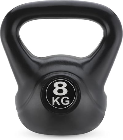 Gymtek® Kettlebell Dumbbell - 8kg - Kettlebell, Halter, Balgewicht