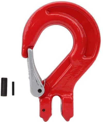 Hefhaak Gelegeerd Staal - Industriële Haak - Zwaar Hefwerk - Hoge Temperatuur Behandeling - 13x8.5x3 cm