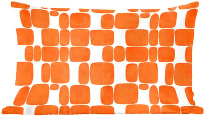 Sierkussens - Kussentjes Woonkamer - 60x40 cm - Patroon - Retro - Oranje