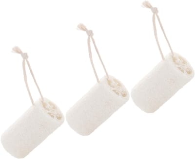 Natural Luffa Sponzen 3-Pack - Afwasborstels - Eco-Friendly Keukenaccessoires - Zachte Reiniging - Snel-Drogend - Krassenvrij - Zeer Absorberend - Geschikt Voor Alle Oppervlakken