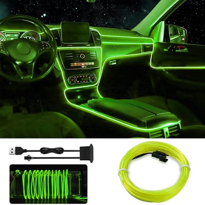 Dailygoody - LED binnenverlichting auto - Makkelijk te installeren - Multikleurige sfeerlicht - LEDstrip - Neon verlichting - Voor een sfeervolle