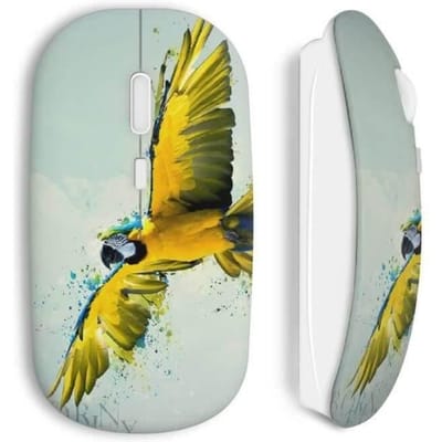 Souris sans fil Perroquet yellow