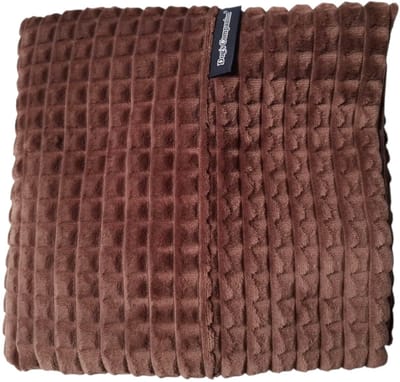 Dog's Companion hoes Hondenkussen / Hondenbed - S - 70 x 50 cm - Little Square soft bruin