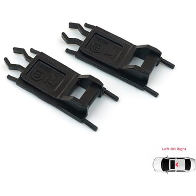 BSR10 2 Stuks Schuifdak Schuifrail Hefhendel Scharnierbeugel Klemmen voor BMW E36 E38 E46 E39 X5 E53 54128202295 54128202296