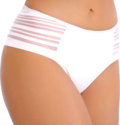 FUNNY DAY Dames Slip EDITTA - Wit - Maat XL - Katoen