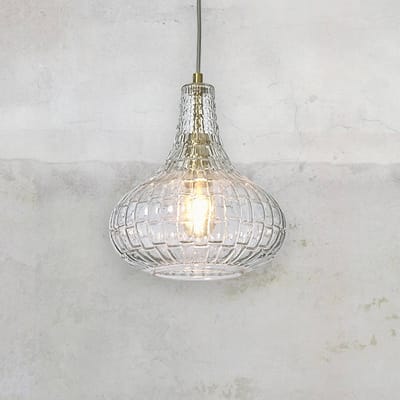 it's about RoMi Hanglamp Venice - Helder - 24x24x28cm - Modern - Hanglampen Eetkamer, Slaapkamer, Woonkamer