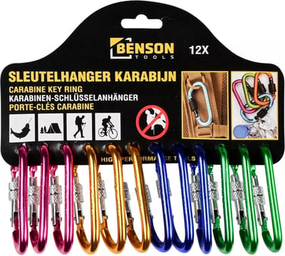 Sleutelhanger Musketon (12 stuks)