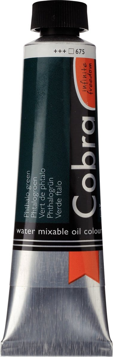 Olieverf - #675 Phtalogroen - Cobra Artitst - 40ml