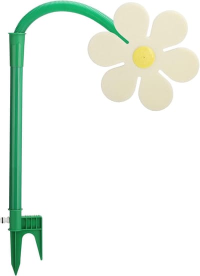 Gieter Sproeier - Gazon Besproeier - Tuin Irrigatie - 720 Graden Rotatie - 76 cm Hoog - Wit