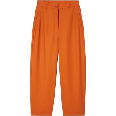 American Vintage Waist Flaze Trousers Cinnamon Maat: XS | Pantalons Outlet | Dames | Oranje