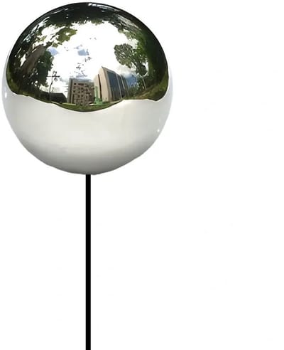 Buitengewoon de boet - Deco Heksenbol op Stok Zilver Roestvrij Staa...