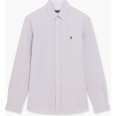 French Connection Oxford Ls Stone/marine Taglia: XS | Camicie Business Outlet | Uomo