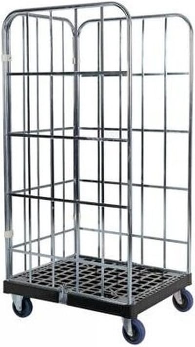 Trolley Met 2 Zijwanden En Achterwand Model RW 3 - Saro 174-3100 - Horeca & Professioneel