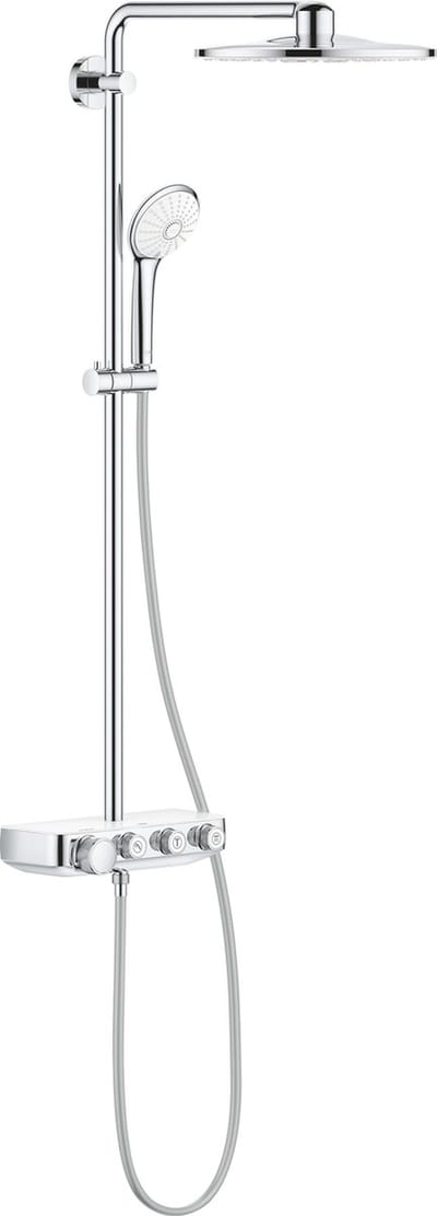 GROHE Euphoria Smartcontrol 310 Duo Regendouche - Ã¸ 31 cm - Verstelbare wandbevestiging - Moon white