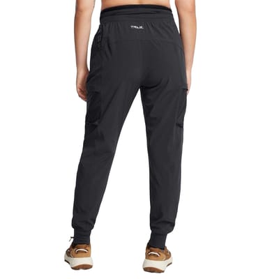 Under Armour Trailrun-joggingbroek met zijzakken voor dames (Donkergrijs)