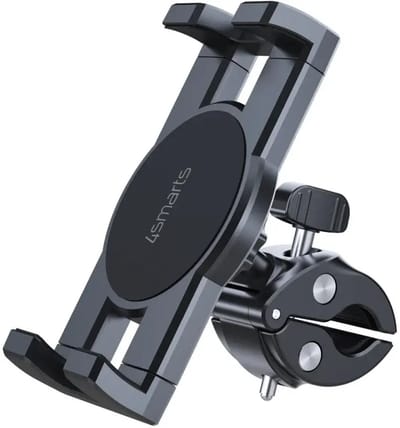 4smarts ErgoFix H24 Universele Houder - Geschikt voor iPad/Tablet - Met Stuurmontage - 360° Draaibaar