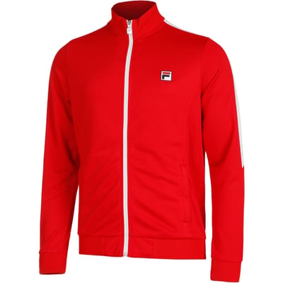 Fila Manuel Trainingsjack Heren-Rood,Wit